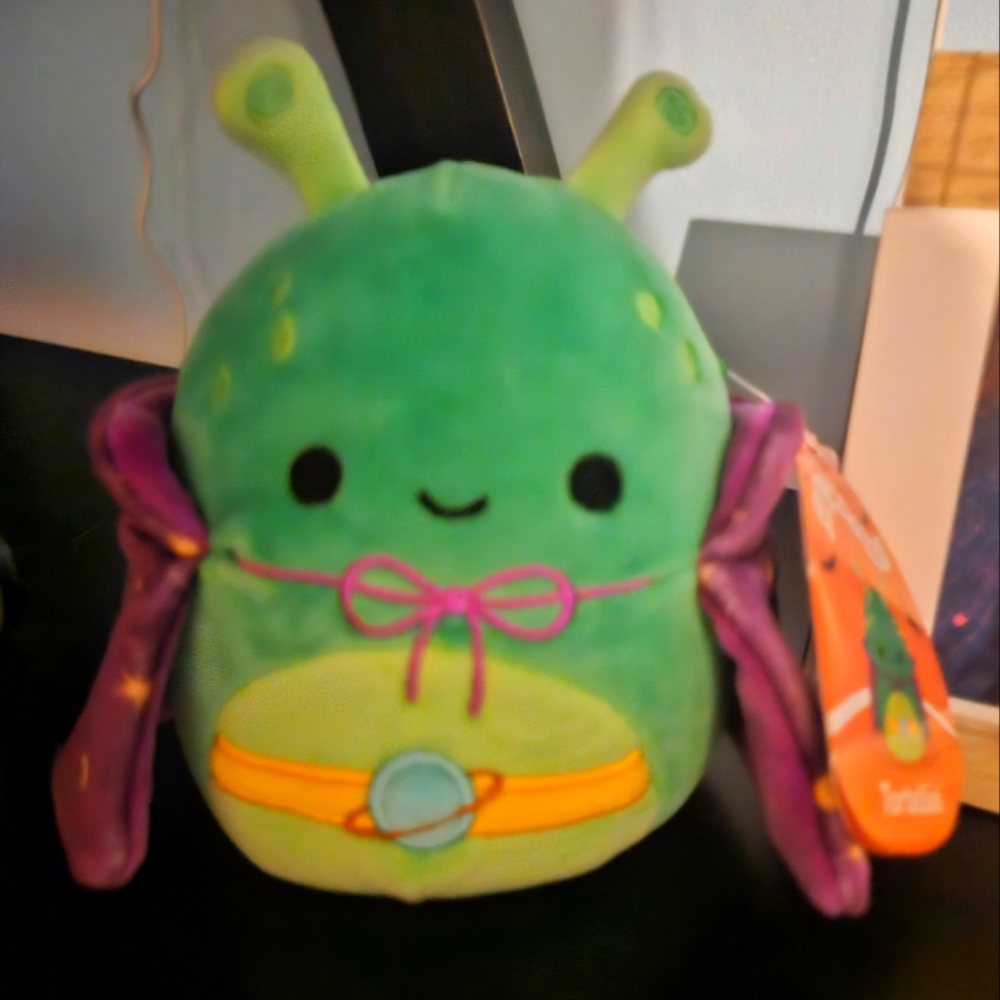 NWT Tortellini the Alien 👽 Squishmallow 5" Halloween Squad - Picture 2 of 5